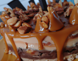 Gâteau au snickers