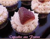 Cupcakes aux fraises faciles