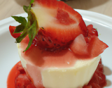 Bavarois aux fraises au Companion