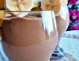 Smoothie chocolat et banane