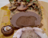 Galantine de dinde aux épices et champignons