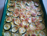 Gratin ail et courgettes