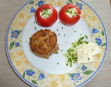 Petits cakes au thon et ses tomates mozzarella