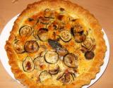 Quiche chèvre courgettes