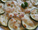 Gratin facile de courgettes au chèvre frais