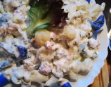 Salade de pâtes au gorgonzola