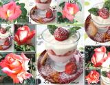 fraises au fromage blanc