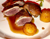 Cuisses de canard a la normande