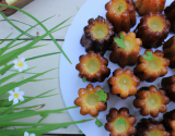 Cannelés à l'ail et aux herbes