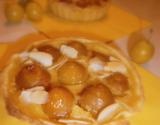 Tartelette de mirabelles à la crème d'amandes