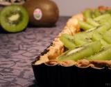 Tarte aux kiwis de l'Adour et crème de Spéculoos