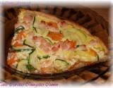 Tarte carottes courgettes et cumin