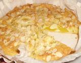 Tarte aux mangues et aux amandes