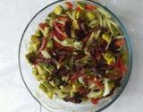 Salade d'avocats et lardons