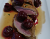 Canard au cherry