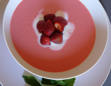 Soupe de fraise maison