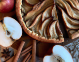 Tarte pommes cannelle