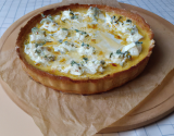 Tarte fine chèvre