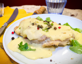 Escalope de poulet au reblochon