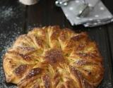 Brioche à la cannelle flocon de neige