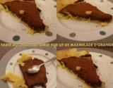 Tarte orange-chocolat