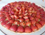 Tarte délice aux fraises