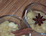 Compote pomme - banane aux épices