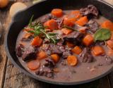 Boeuf Bourguignon traditionnel et classique