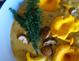 Soupe de chanterelles