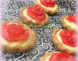 Tartelettes fraise en fleur