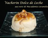 Vacherin Dolce de Leche aux noix de Macadamia caramélisées