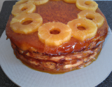 Gâteau ananas caramel tout prêt