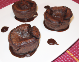 Fondant au chocolat croustillant et gourmand