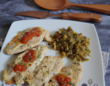 Escalopes de poulet à la tapenade