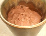 Mousse au chocolat aux zestes d'orange