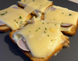 Tartine chaude au Gouda