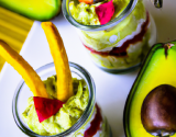 Verrine avocat et crabes