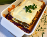 Lasagnes végétariennes fraîches aux légumes