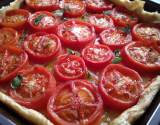 Tarte de tomates à la provençale