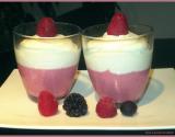 Mousse fruits rouges et chocolat blanc