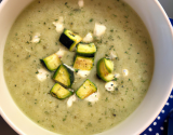 Velouté de courgettes au gorgonzola