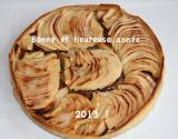 Tarte aux pommes et au pain d'épices