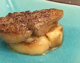 Foie gras chaud aux pommes