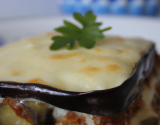 Lasagnes aux aubergines et cottage cheese