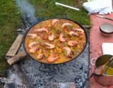 paella de guipuzcoa au feu de bois