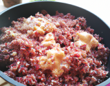 Quinoa à la façon du risotto (rouge)