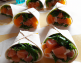 Wraps au saumon