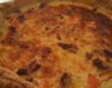 Quiche truite fumée et tomates confites