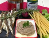 Rouget à la tapenade et ses pâtes fraîches