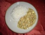 Saumon au lait de coco et curry